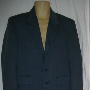 Gray Evan Picone Large Pants Suit